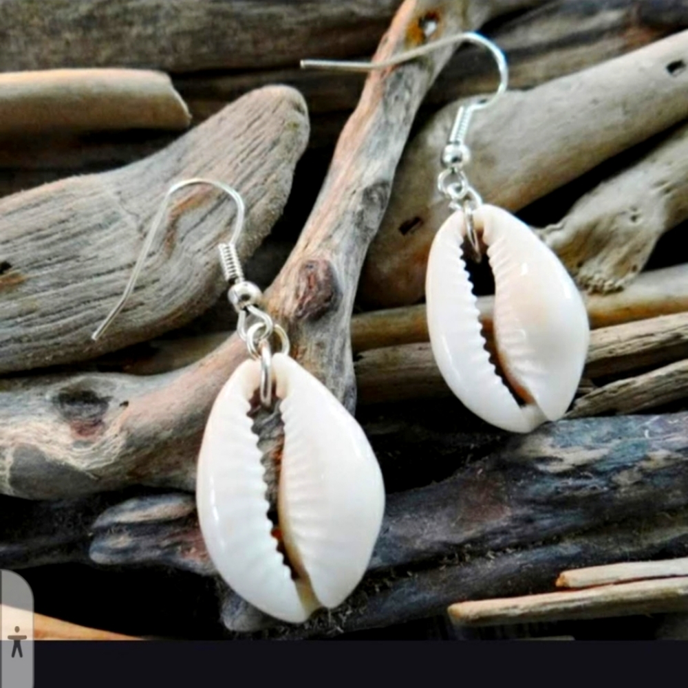 New Sea shell 🐚 earrings